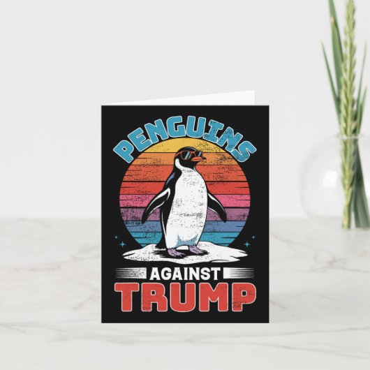 トランプペンギンに対するペンギンFlippers UpアンチTr カード (正面)