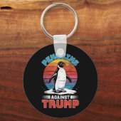 トランプペンギンに対するペンギンFlippers UpアンチTr キーホルダー (正面)