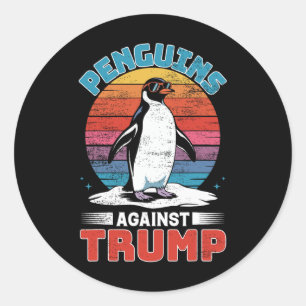 トランプペンギンに対するペンギンFlippers UpアンチTr ラウンドシール