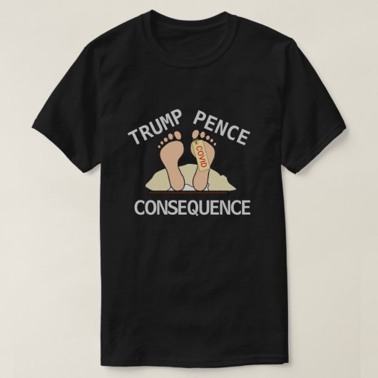 トランプペンスの結果のTシャツ Tシャツ (デザイン正面)