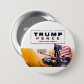 トランプペンス2020オールアメリカン 缶バッジ (正面&裏面)