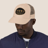 トランプペンセ金ゴールドトーンオーバルロゴFor America 2016 キャップ (インサイチュ)
