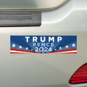 トランプペン2024 バンパーステッカー (車上)