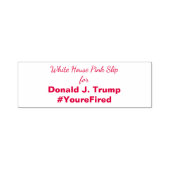 トランプホワイトハウスピンクトランプスリップまたは滑ることレジストのデス セルフインキングスタンプ (デザイン)