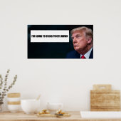 トランプポスター ポスター (キッチン)