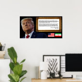 トランプポスター ポスター (ホームオフィス)