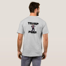 "トランプポンプ" Tシャツ