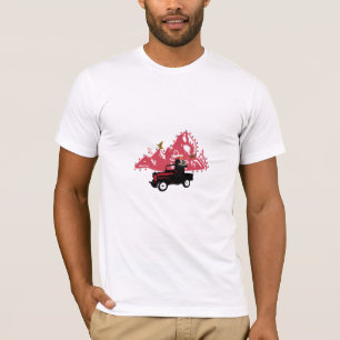 トランプマウンテンクリスマス：の休日のお祝い Tシャツ