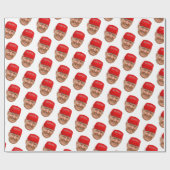 トランプマガクリスマスラッピング紙 ラッピングペーパー (フラット)