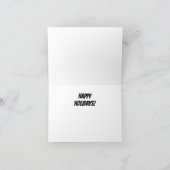 トランプマグカクリスマス サンキューカード (内部)