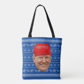 トランプマグカクリスマス トートバッグ (裏面)