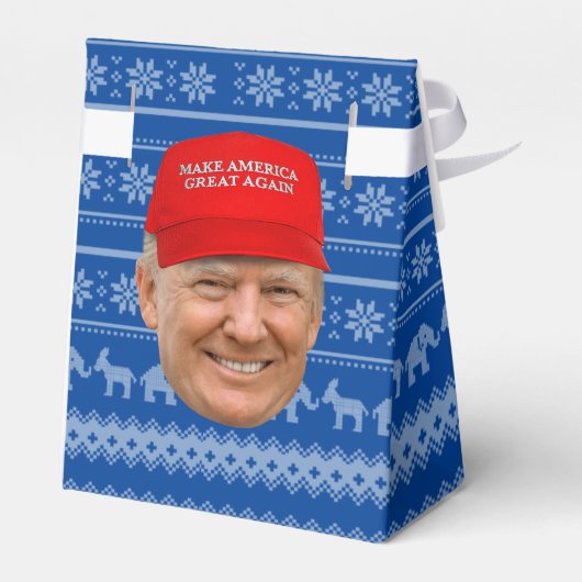トランプマグカクリスマス フェイバーボックス (裏面サイド)
