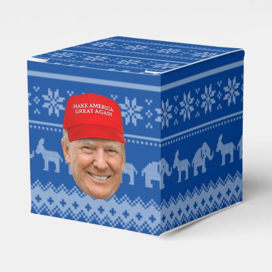 トランプマグカクリスマス フェイバーボックス (正面サイド)