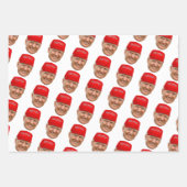 トランプマグカクリスマス ラッピングペーパーシート (正面3)