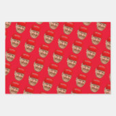 トランプマグカクリスマス ラッピングペーパーシート (正面3)