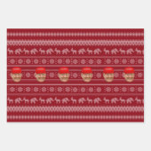 トランプマグカクリスマス ラッピングペーパーシート (正面3)