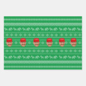 トランプマグカクリスマス ラッピングペーパーシート (正面2)