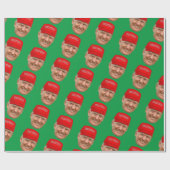 トランプマグカクリスマス ラッピングペーパー (フラット)