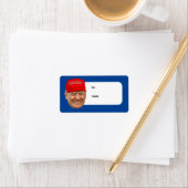 トランプマグカクリスマス ラベル (インサイチュ)