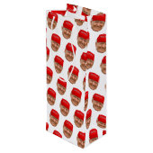 トランプマグカクリスマス ワインギフトバッグ (裏面アングル)