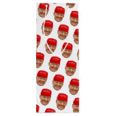 トランプマグカクリスマス ワインギフトバッグ (裏面)