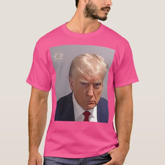 トランプマグショットシャツ Tシャツ (正面)