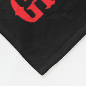 トランプマスが再び素晴らしクリスマスを作る フリースブランケット (角)