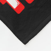 トランプマスメリークリスマストランプサンタトランプクリスチム フリースブランケット (角)