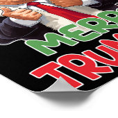 トランプマス – サンタクロウドナルドトランプ ポスター (角)