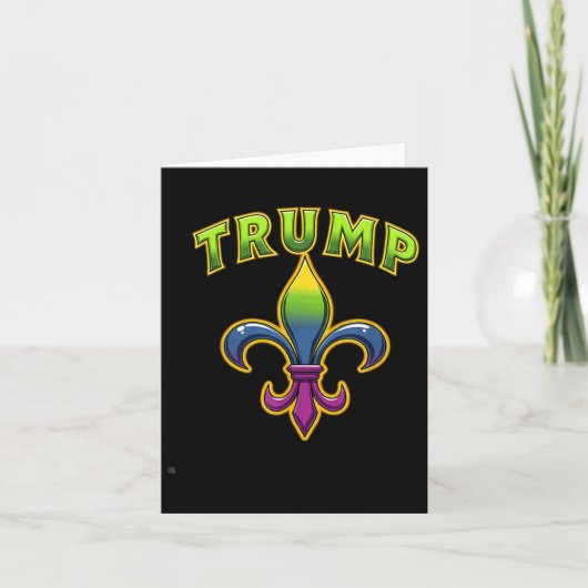トランプマーディスグラス カード (正面)