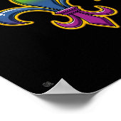 トランプマーディスグラス ポスター (角)