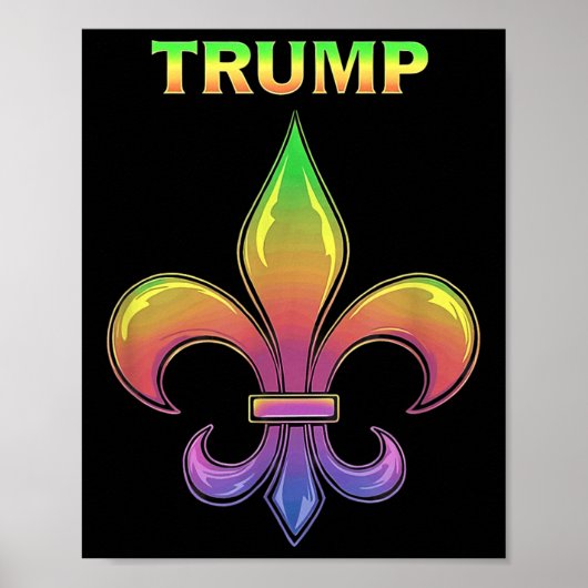 トランプマーディスグラス_1 ポスター (正面)
