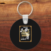 トランプミームコイン キーホルダー (正面)