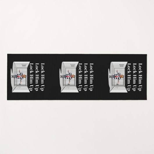 トランプヨガマットを彼にロック ヨガマット (正面(横))