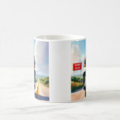 トランプライディングバイク過去47サインビューティフルアメリカ コーヒーマグカップ (中央)