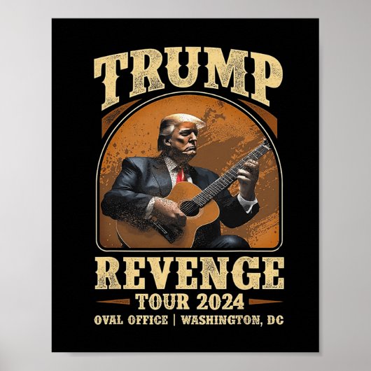 トランプリベンジツアー2024 ポスター (正面)