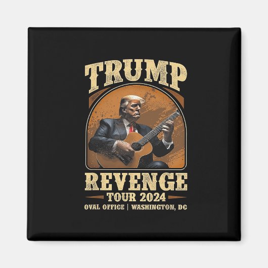トランプリベンジツアー2024 マグネット (正面)