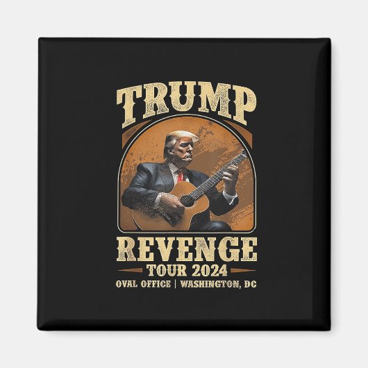 トランプリベンジツアー2024 マグネット (正面)