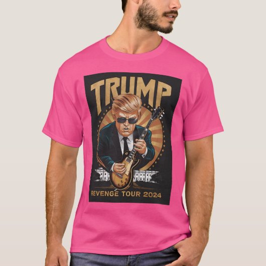トランプリベンジツアー2024 Tシャツ (正面)