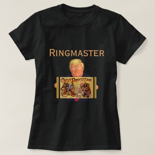 トランプリングマスターTシャツ Tシャツ (デザイン正面)