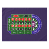 トランプルーレット テーブルクロス (正面(横))