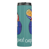 トランプロシアの人形 タンブラー (裏面)