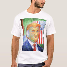 トランプヴァンゴッホTシャツ Tシャツ