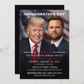 トランプヴァンスオープニングデイウォッチパーティー 招待状 (正面/裏面)