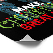 トランプヴァンス再素晴らし度クリスマスを作るパパの家 ポスター (角)