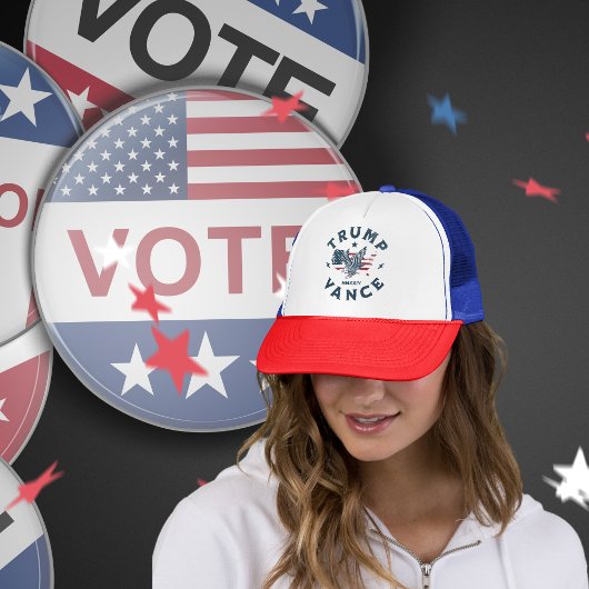 トランプヴァンス2024女性 キャップ