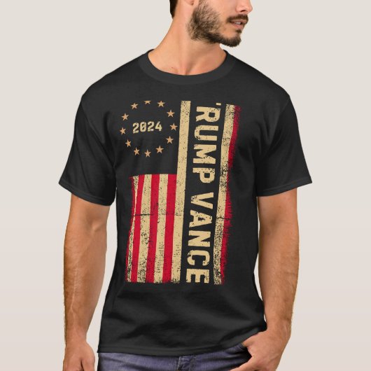 トランプヴァンス2024 jd vance tシャツ (正面)