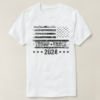 トランプヴァンス'24ヴィンテージ2024 Tシャツ