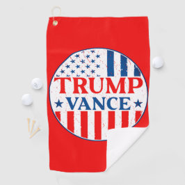 トランプヴァンス ゴルフタオル