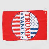 トランプヴァンス ゴルフタオル (横)